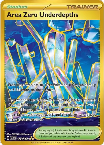 Area Zero Underdepths - 174/142 (174/142), Stellar Crown — Pokémon card price