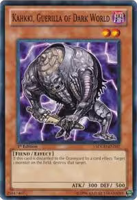Kahkki, Guerilla of Dark World (SDGU-EN007), Structure Deck: Gates of the Underworld — Yu-Gi-Oh! card price