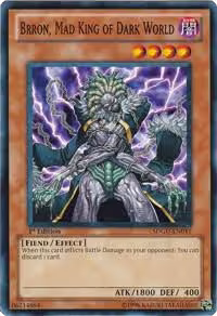 Brron, Mad King of Dark World (SDGU-EN011), Structure Deck: Gates of the Underworld — Yu-Gi-Oh! card price