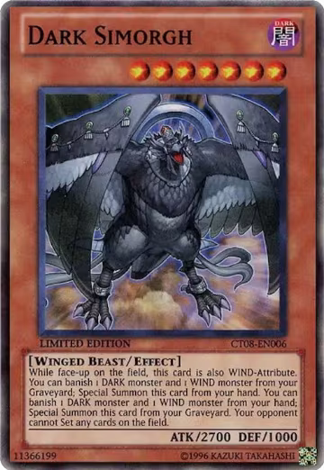 Dark Simorgh (CT08-EN006), 2011 Collectors Tins — Yu-Gi-Oh! card price