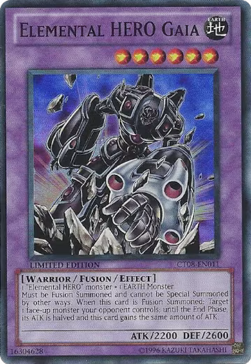 Elemental HERO Gaia (CT08-EN011) — card price
