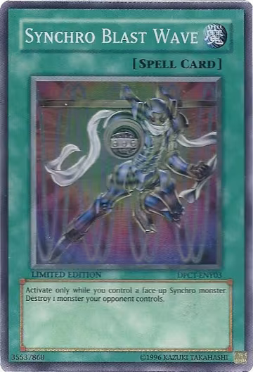 Synchro Blast Wave (DPCT-ENY03), 2010 Duelist Pack Collection Tin — Yu-Gi-Oh! card price