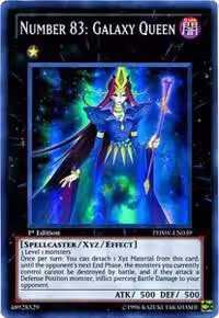 Number 83: Galaxy Queen (PHSW-EN039), Photon Shockwave — Yu-Gi-Oh! card price
