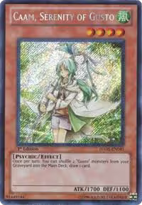 Caam, Serenity of Gusto (HA05-EN041), Hidden Arsenal 5: Steelswarm Invasion — Yu-Gi-Oh! card price