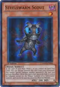 Steelswarm Scout (HA05-EN044), Hidden Arsenal 5: Steelswarm Invasion — Yu-Gi-Oh! card price