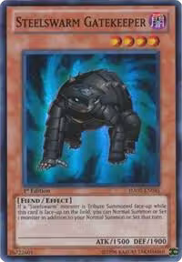 Steelswarm Gatekeeper (HA05-EN045), Hidden Arsenal 5: Steelswarm Invasion — Yu-Gi-Oh! card price