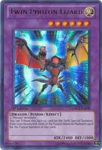 Twin Photon Lizard (ORCS-EN039), Order of Chaos — Yu-Gi-Oh! card price