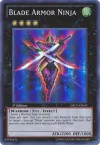 Blade Armor Ninja (ORCS-EN041), Order of Chaos — Yu-Gi-Oh! card price