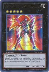 Number 12: Crimson Shadow Armor Ninja (ORCS-EN042), Order of Chaos — Yu-Gi-Oh! card price