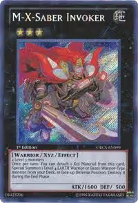 M-X-Saber Invoker (ORCS-EN099), Order of Chaos — Yu-Gi-Oh! card price