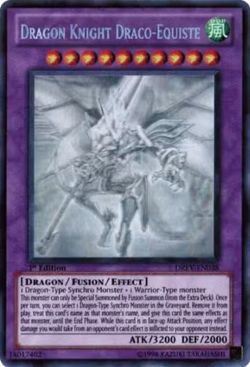 Dragon Knight Draco-Equiste (Ghost Rare) (DREV-EN038) — card price