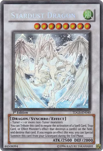 Stardust Dragon (Ghost) (TDGS-EN040), The Duelist Genesis — Yu-Gi-Oh! card price