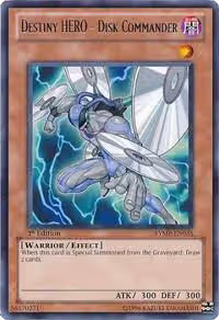 Destiny HERO - Disk Commander (RYMP-EN035), Ra Yellow Mega Pack — Yu-Gi-Oh! card price