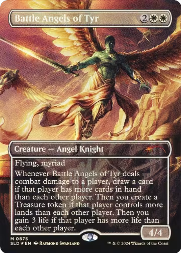Battle Angels of Tyr (Rainbow Foil) (875), Secret Lair Drop Series — Magic card price