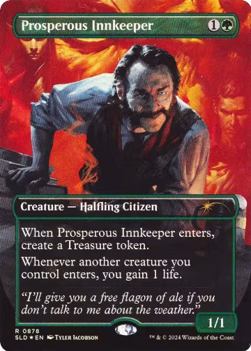 Prosperous Innkeeper (Rainbow Foil) (878), Secret Lair Drop Series — Magic card price