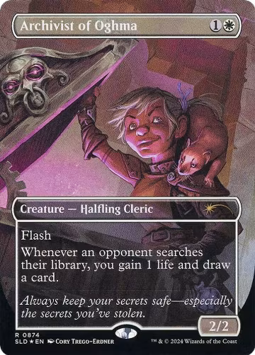 Archivist of Oghma (Rainbow Foil) (874), Secret Lair Drop Series — Magic card price