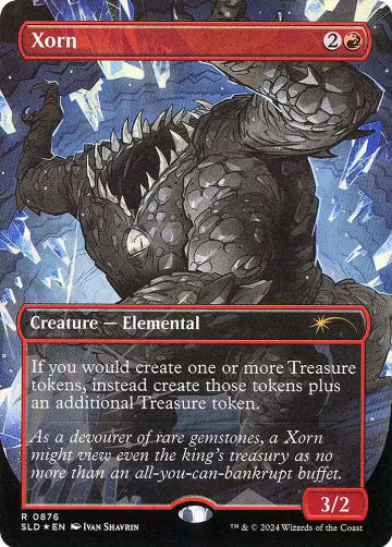 Xorn (0876) (Rainbow Foil) (876), Secret Lair Drop Series — Magic card price