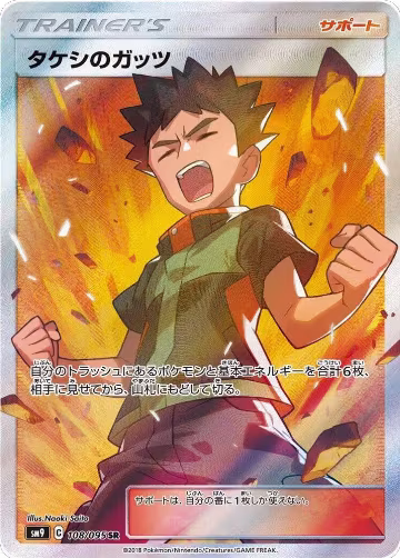 Brock's Grit - 108/095 (108/095), Tag Bolt — Pokémon JP card price