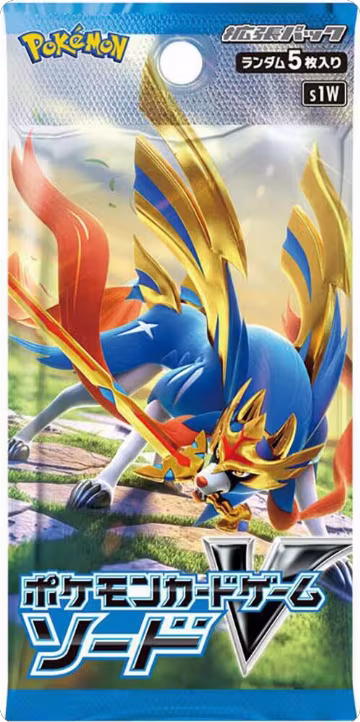 Sword Booster Pack, Sword — Pokémon JP sealed product price