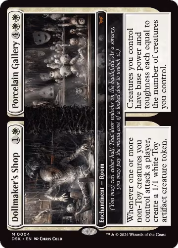Dollmaker's Shop // Porcelain Gallery (4), Duskmourn: House of Horror — Magic card price