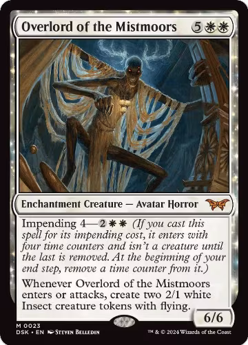 Overlord of the Mistmoors (23), Duskmourn: House of Horror — Magic card price
