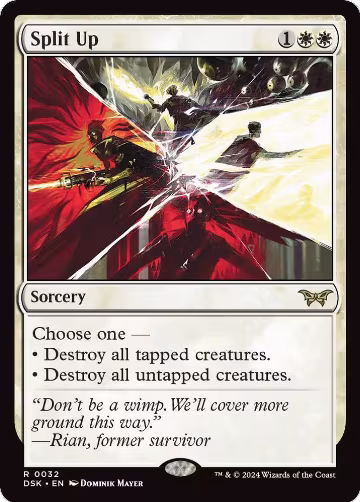 Split Up (32), Duskmourn: House of Horror — Magic card price