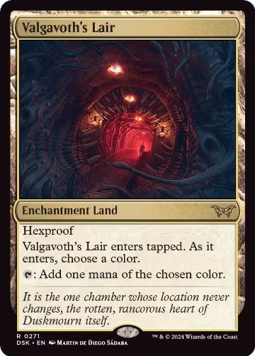 Valgavoth's Lair (271), Duskmourn: House of Horror — Magic card price
