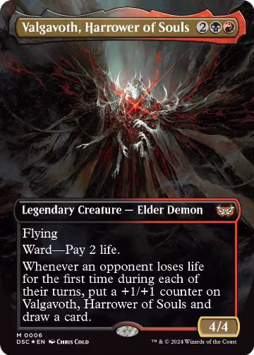 Valgavoth, Harrower of Souls (Borderless) (6) — card price