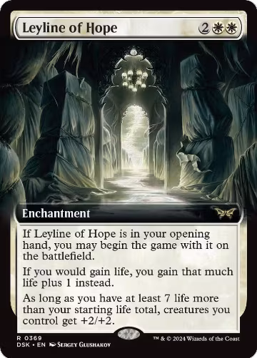Leyline of Hope (Extended Art) (369), Duskmourn: House of Horror — Magic card price