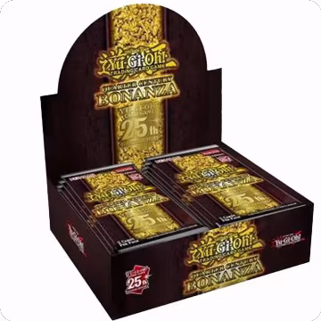Quarter Century Bonanza Booster Box, Quarter Century Bonanza — Yu-Gi-Oh! sealed product price