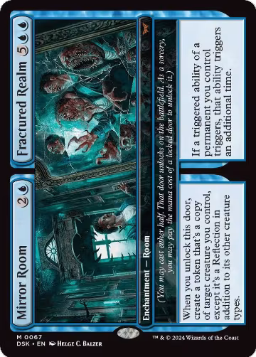 Mirror Room // Fractured Realm (67), Duskmourn: House of Horror — Magic card price