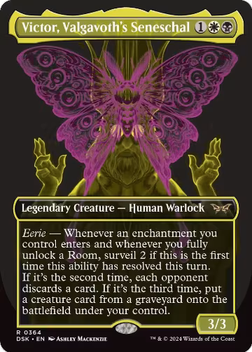 Victor, Valgavoth's Seneschal (Showcase) (364), Duskmourn: House of Horror — Magic card price