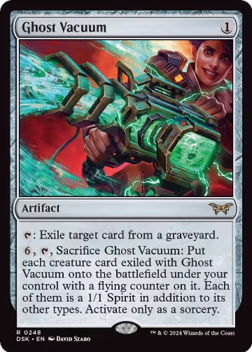 Ghost Vacuum (248), Duskmourn: House of Horror — Magic card price
