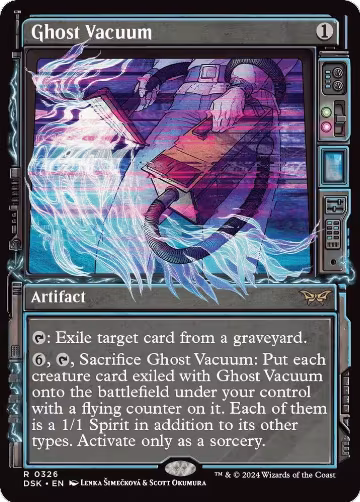 Ghost Vacuum (Showcase) (326), Duskmourn: House of Horror — Magic card price
