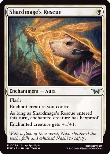 Shardmage's Rescue (29), Duskmourn: House of Horror — Magic card price