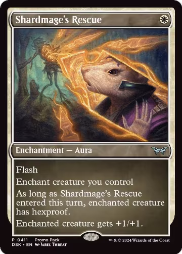 Shardmage's Rescue (411), Promo Pack: Duskmourn: House of Horror — Magic card price