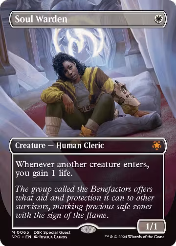 Soul Warden (Borderless) (65), Special Guests — Magic card price