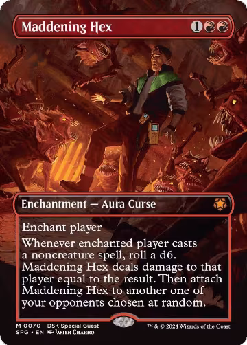 Maddening Hex (Borderless) (70), Special Guests — Magic card price