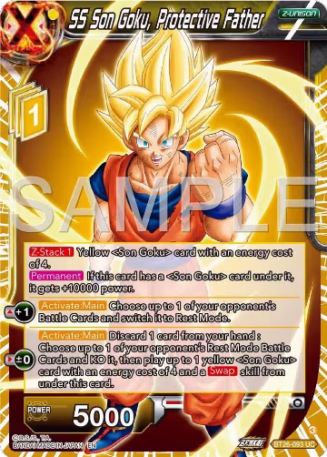 SS Son Goku, Protective Father (BT26-093), Ultimate Advent — DB Super card price