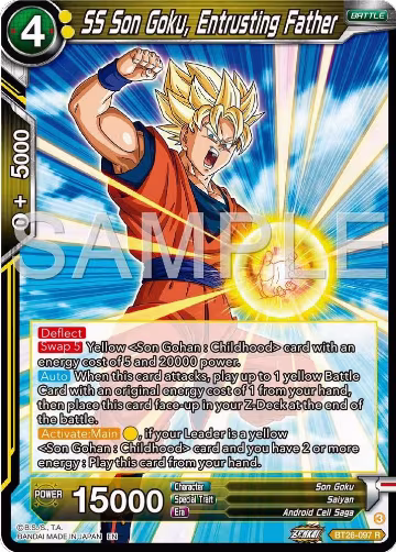 SS Son Goku, Entrusting Father (BT26-097), Ultimate Advent — DB Super card price