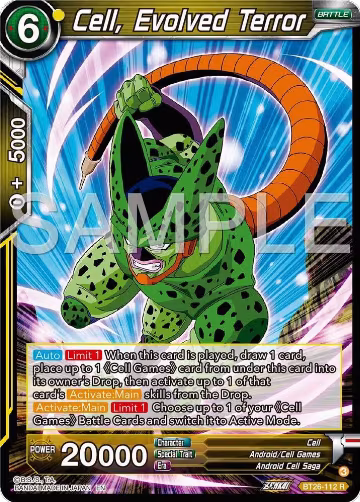 Cell, Evolved Terror (BT26-112), Ultimate Advent — DB Super card price