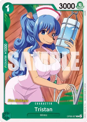 Tristan (OP08-027), Two Legends Pre-Release Cards — One Piece card price