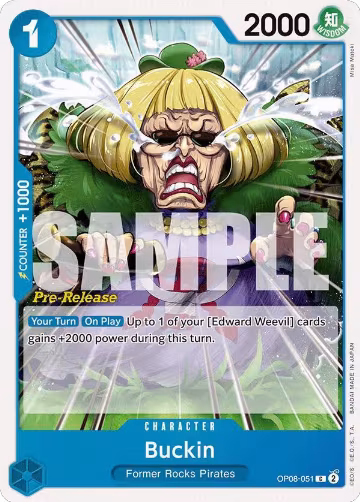 Buckin (OP08-051) — card price