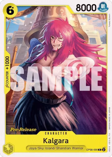 Kalgara (099) (OP08-099), Two Legends Pre-Release Cards — One Piece card price