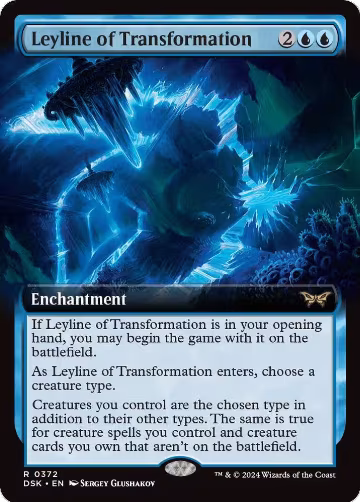Leyline of Transformation (Extended Art) (372), Duskmourn: House of Horror — Magic card price