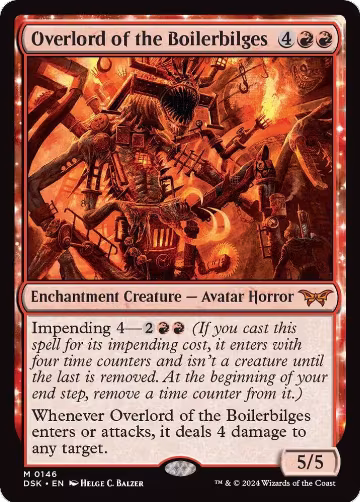 Overlord of the Boilerbilges (146), Duskmourn: House of Horror — Magic card price