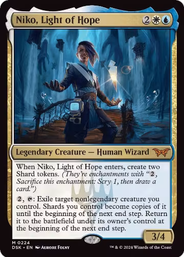 Niko, Light of Hope (224), Duskmourn: House of Horror — Magic card price