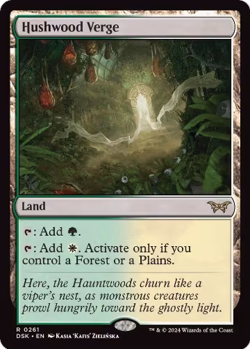 Hushwood Verge (261), Duskmourn: House of Horror — Magic card price
