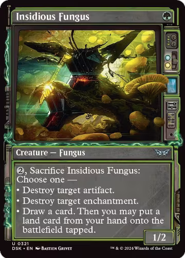 Insidious Fungus (Showcase) (321), Duskmourn: House of Horror — Magic card price