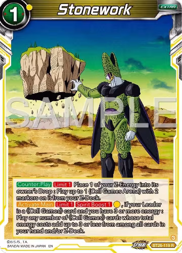 Stonework (BT26-119), Ultimate Advent — DB Super card price